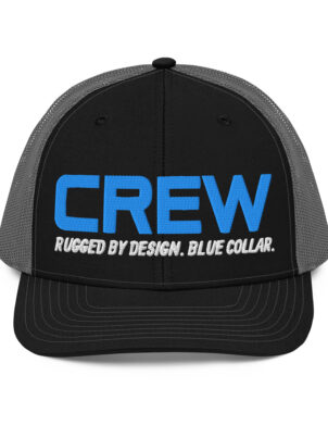 CREW | Rugged By Design. Blue Collar Trucker Hat