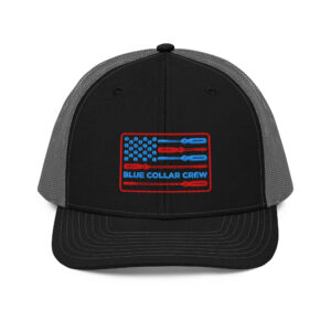 BLUE COLLAR CREW | American Flag of Tools Trucker Hat