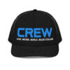 CREW | Live. Work. Build. Blue Collar Trucker Hat - Image 3