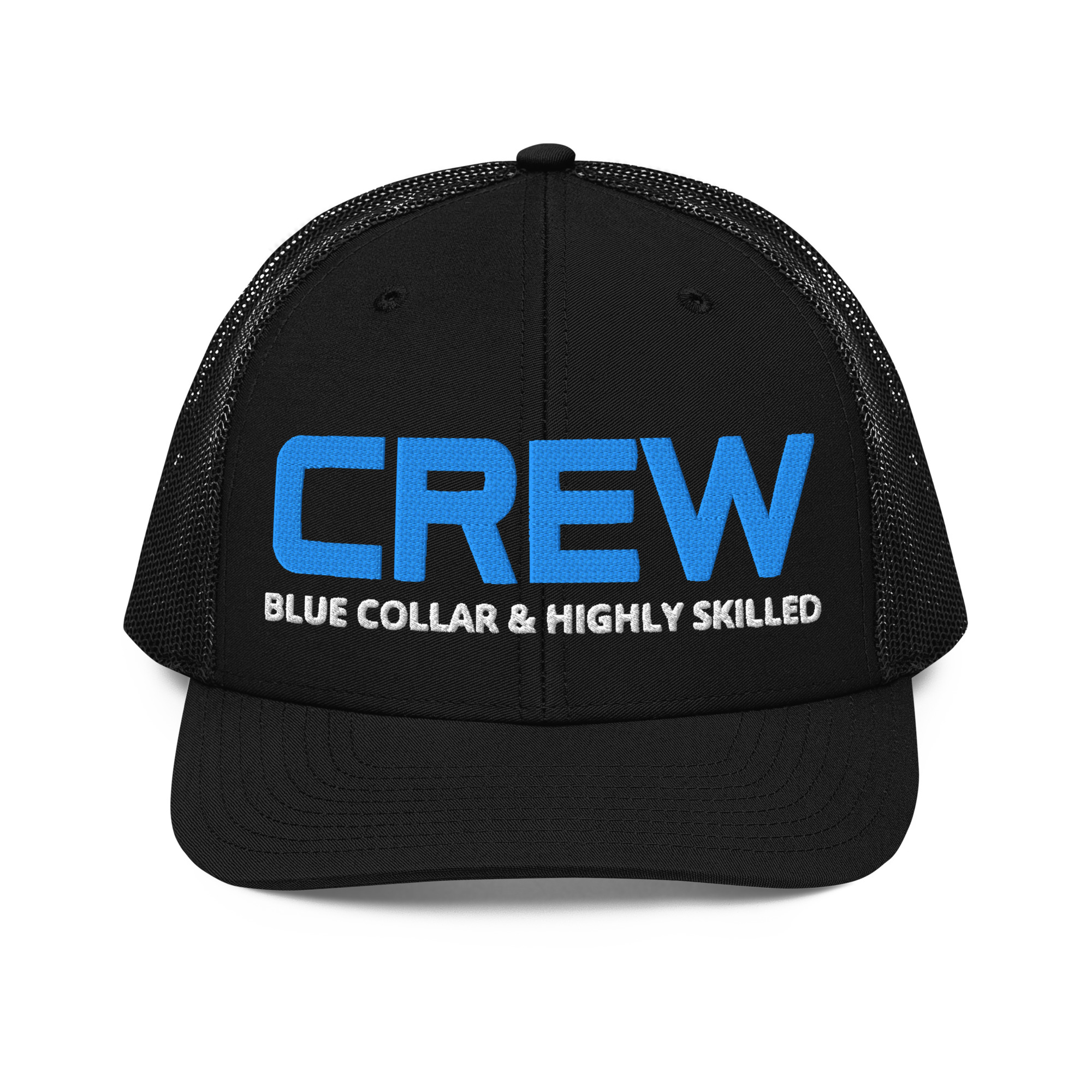 CREW | Blue Collar & Highly Skilled Trucker Hat - Image 3