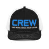 CREW | Live. Work. Build. Blue Collar Trucker Hat - Image 5