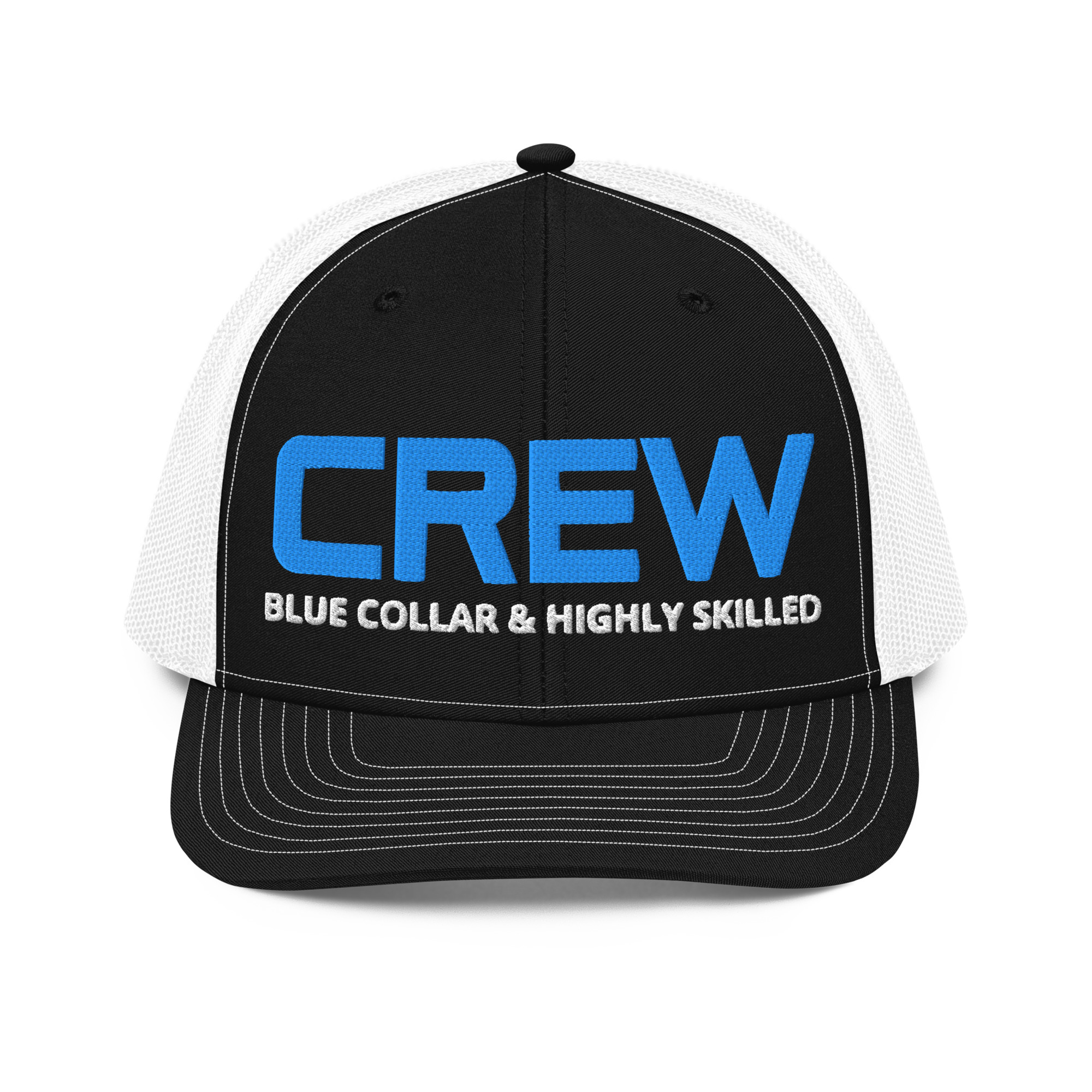 CREW | Blue Collar & Highly Skilled Trucker Hat - Image 5