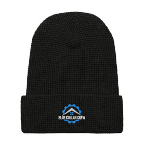BLUE COLLAR CREW | Company Large Gear Icon Waffle Beanie